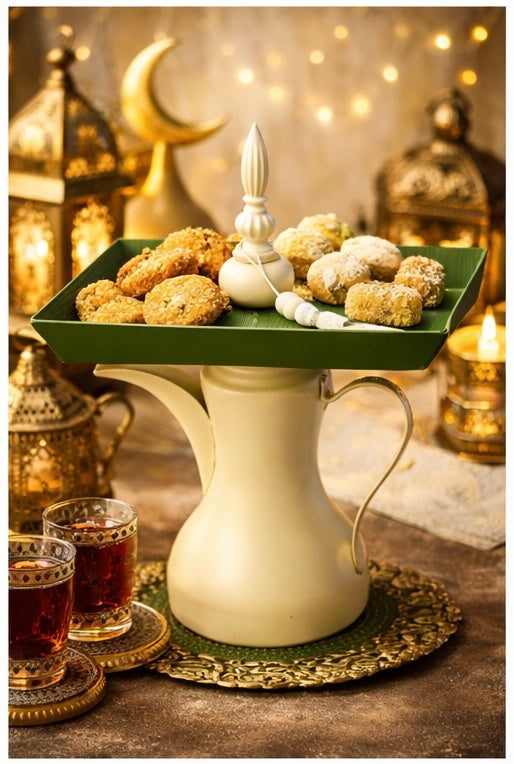 Ramadan Statement Serving Stand
-Square