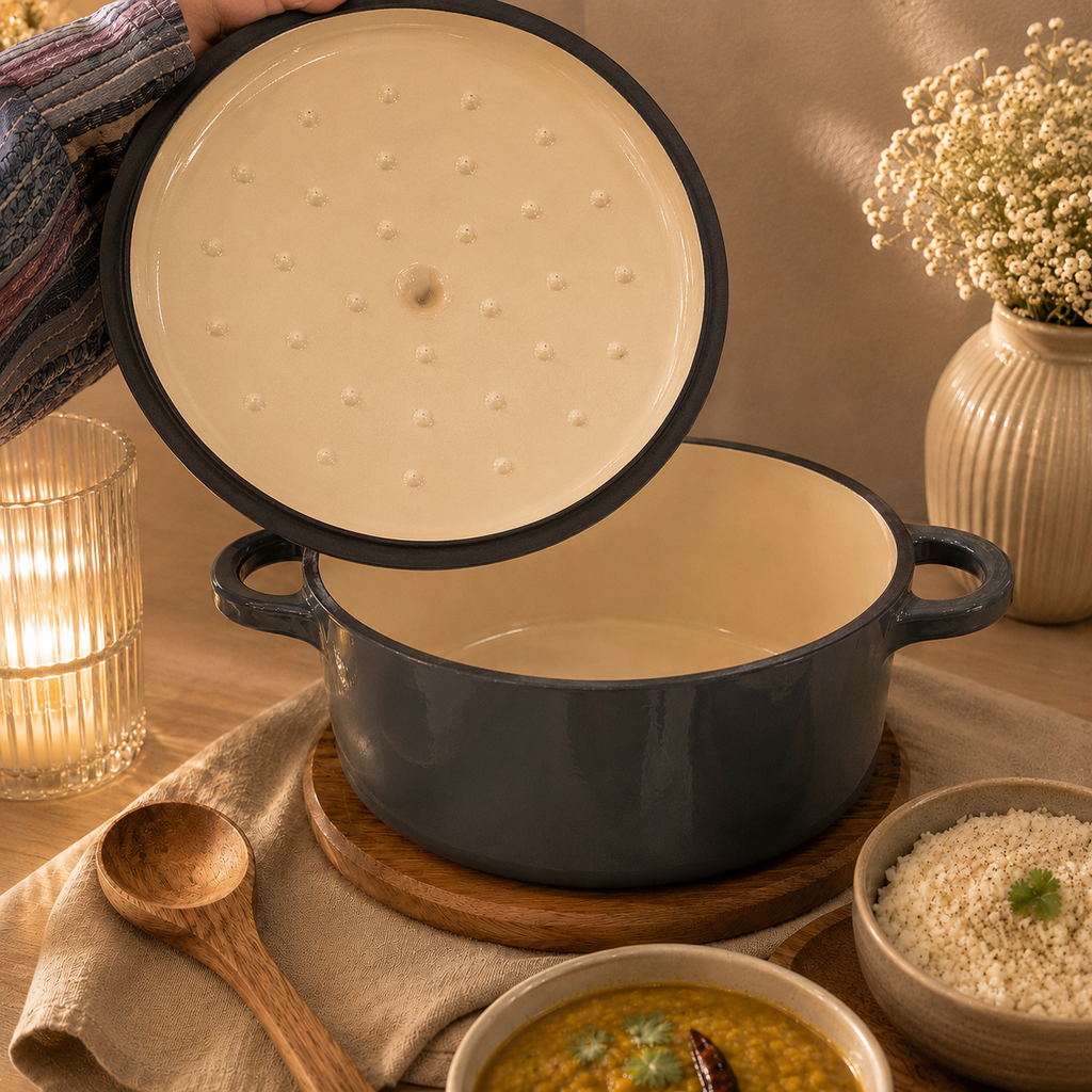 Enamel Cast Iron Cookware – 26 CM