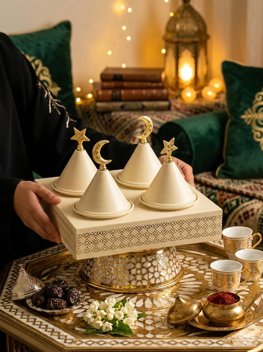 Crescent & Star Ramadan Luxury Dome Set
