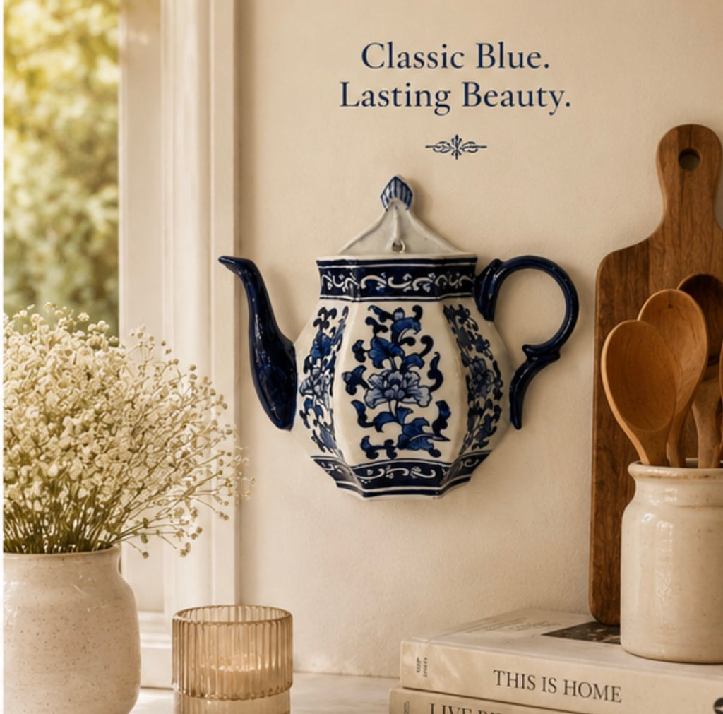 Porcelain kettle wall Decor