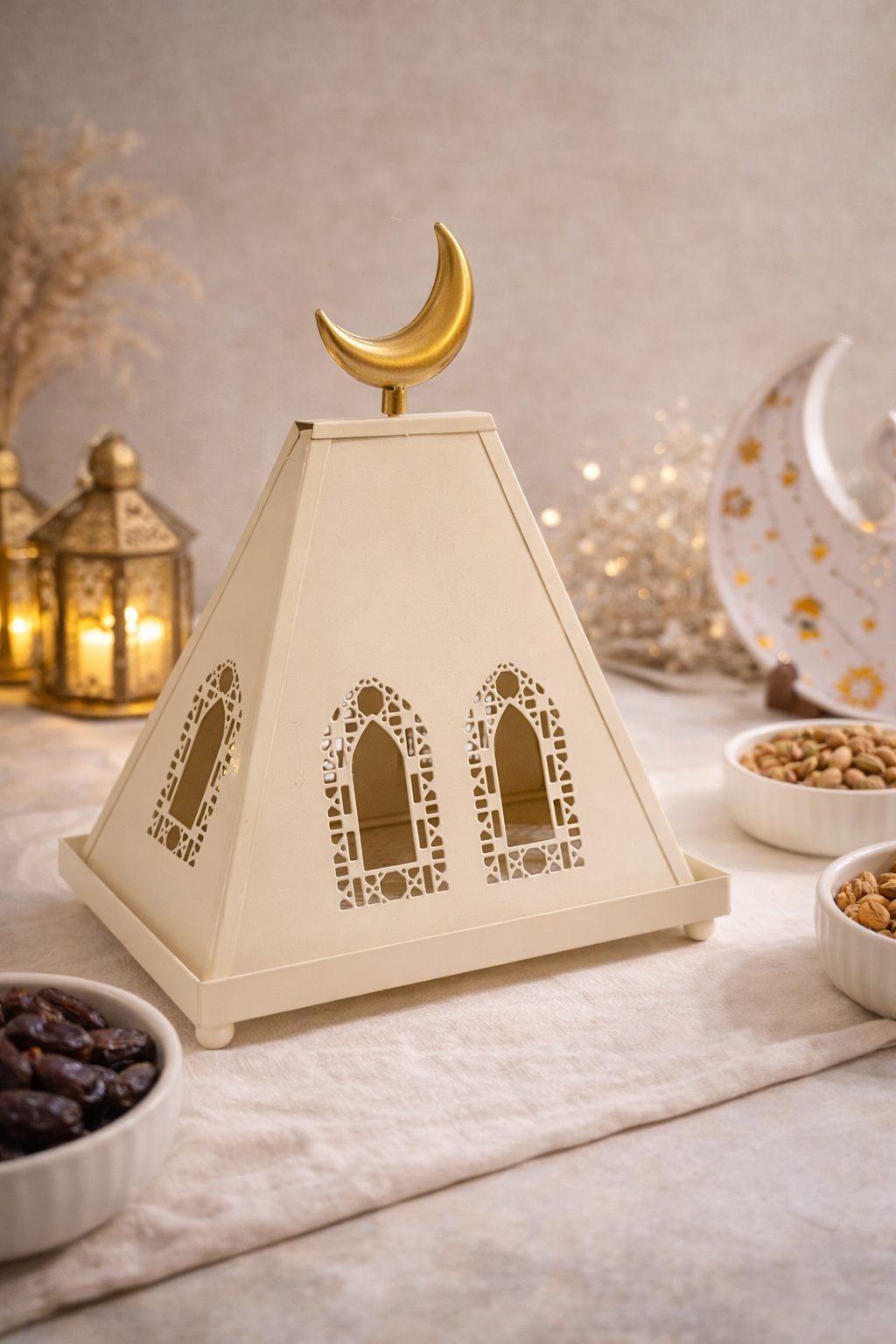 Ramadan Arch Decorative Serving Tray