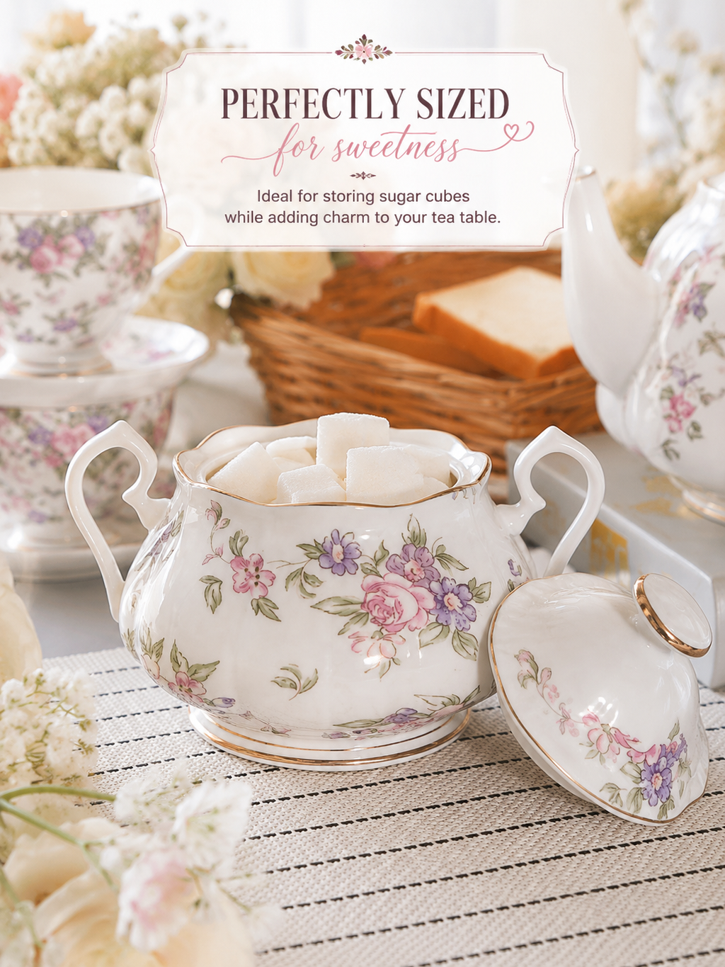 Set of 15- The Macau Heritage Floral High Tea Collection