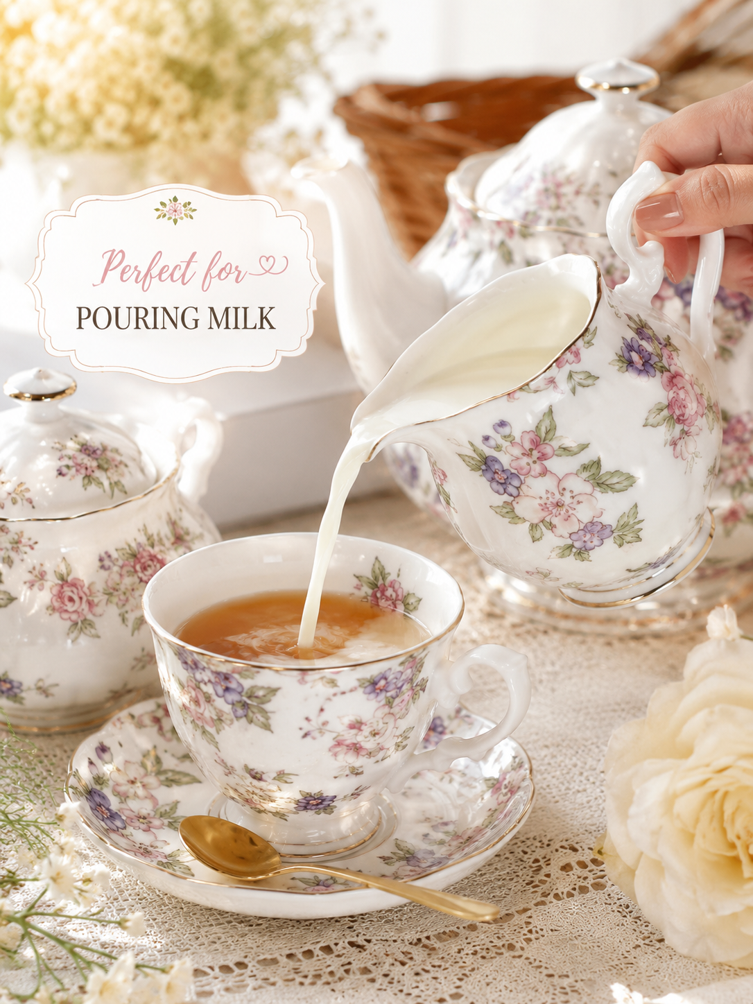 Set of 15- The Macau Heritage Floral High Tea Collection