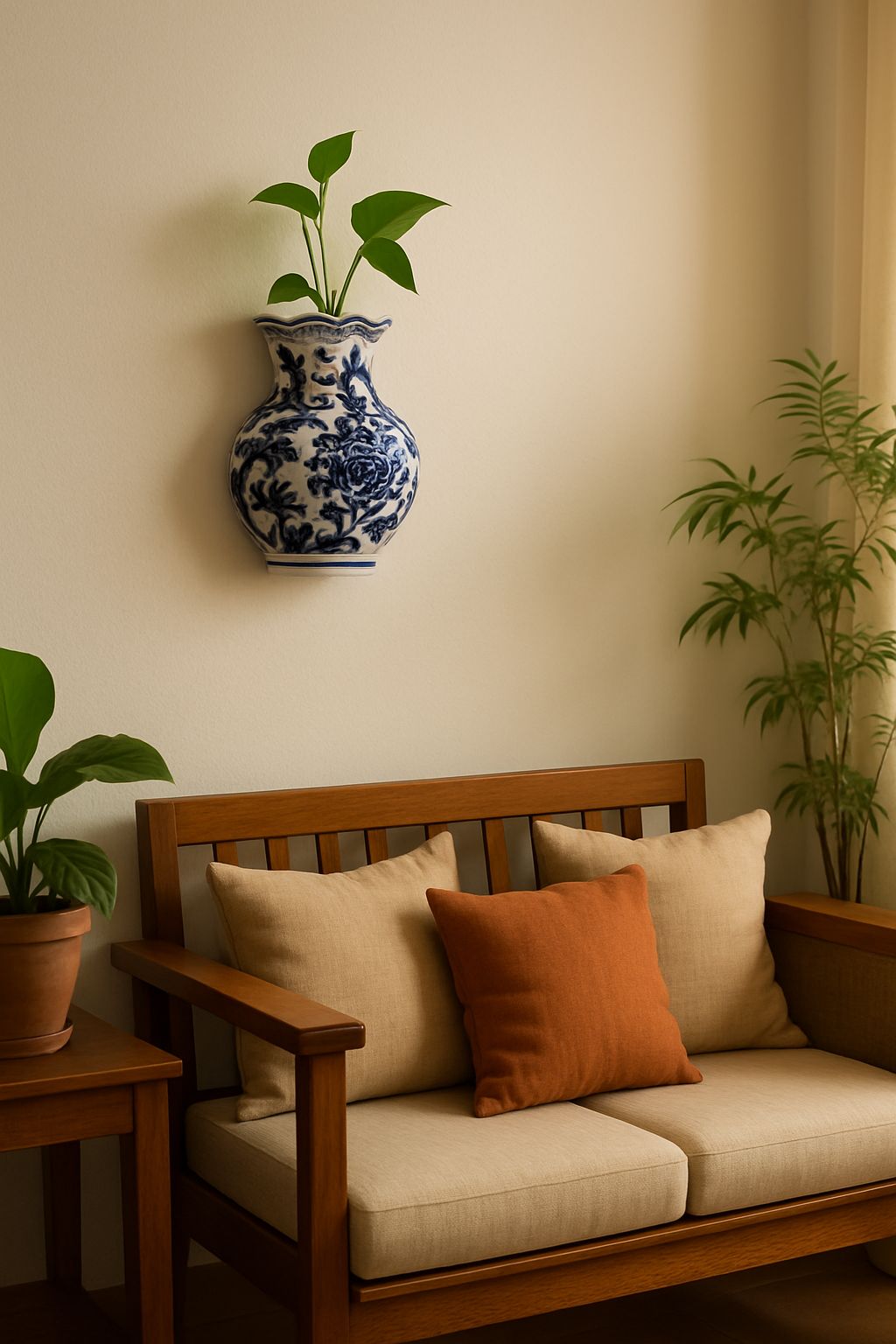 Mughal Garden Wall Vase