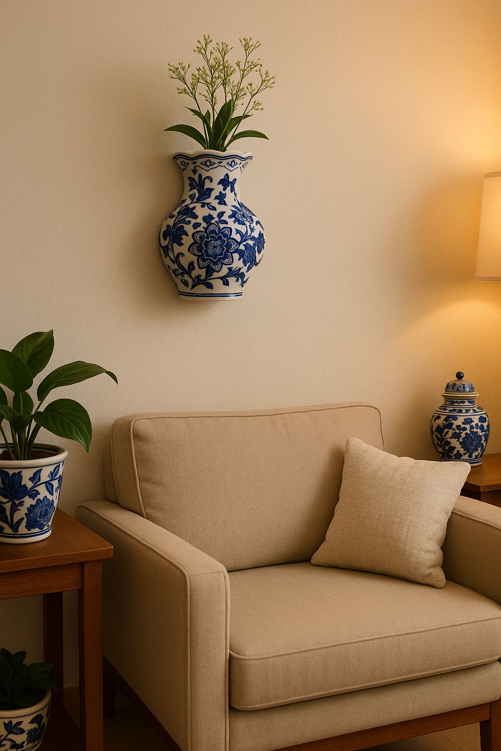 Mughal Garden Wall Vase