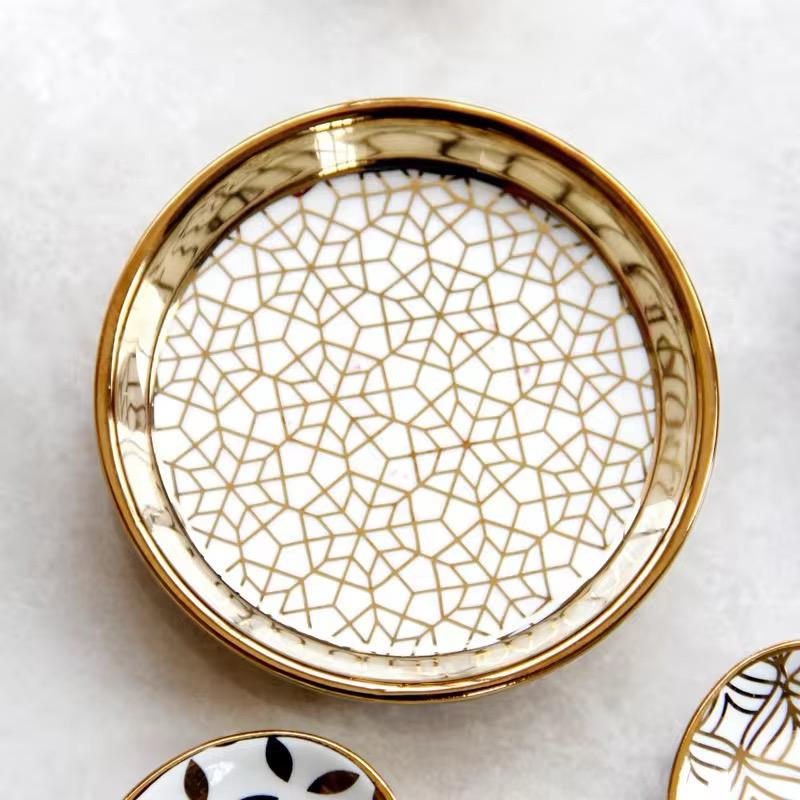 Set of 6 Royal Radiance Dessert plates